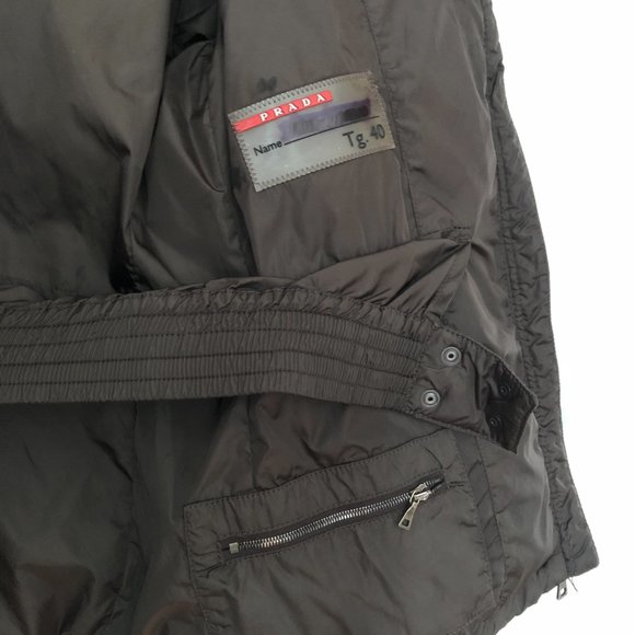 Womens Prada Jacket with Fur Collar - Picture 8 of 9